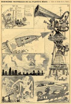 exposition planète Mars martiens