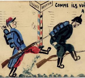 Exposition Boîtes aux lettres décorées art postal